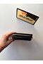 Black Mini Accordion Women's Wallet with Card Holder |   Zippered Multi-Compartment Snap Fastener - 2