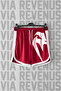 Venom Printed Unisex Retro Varsity Sports Training Shorts