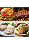 Stainless Steel Patty Press Hamburger Cooking Accessory - Silver - 5