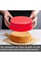 2 Pcs 15cm Round Silicone Baking Molds for Air Fryer, Small Non-Stick Cake & Pastry Dessert Oven Liners - 2