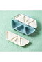 Six-Compartment Triangular Rice Ball Mold Lunch Box Foldable Container Bento Maker - 5