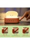 Toaster Night Light Lamp, Night Table Lamp for Children, LED Night Light with USB Rechargeable and Timer, Portable Bedroom Decor (Pink) - 3