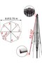 Replacement Canopy Patio Umbrellas 8 Ribs Waterproof UV Resistant 8.8ft 2.7M Off-White - 4