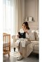 Men's Newborn Bow Tie Vest Hospital Release Mevlüt Set with Hat Cotton Black & Gray Color Options - 3