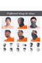 6-Piece Summer UV Protection Cooling Neck Wardrobe and Face Mask, Scarf, Sun Protection, Breathable Headscarf - 3