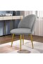 Extra soft semi-circular backrest chair cover, mid-range modern solid color high-back chair cover, suitable for hotel banquets (2-pack) - Dark gray - 2