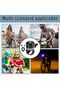 Two-piece bicycle bell with light, black bicycle bell with 3 adjustable light modes (black). - 5