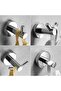 2-Pack Stainless Steel Drillable or Self-Adhesive Wall Towel Hooks-5x5.5cm - 2