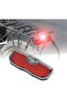 Bicycle Taillight ABS Rear Reflector Universal Mountain Bike Warning Light Battery Not Included Acrylic Riding Taillight