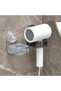 Hair dryer holder with suction cup, strong load-bearing capacity, easy to install, wall-mounted hair dryer holder, bathroom storage rack. - 5