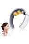 Suitable for Massage Devices Neck Massager Portable 6-Head Thermotherapy 9 Levels White
