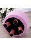 Small square/round footstool cover, sliding footstool cover, chair cover, footstool cover, protective cover (black) - 3
