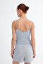 Lace-Up Strappy Tank Top A18609 - 6