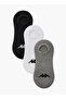 3PK MEN INVISIBLE SOCKS HALF TERRY