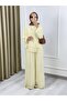 8054 Cape Tulle Skirt and Trousers Set
