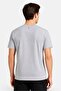 Men Slim Fit Short Sleeve Training T-Shirt, Pale Grey - 3