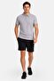 Men Classic Fit Short Sleeve Outdoor Polo Shirt, Pale Grey - 4