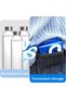 4 - collapsible water container bags, 10 liters/2.6 gallons capacity, leak - proof and freezer - safe collapsible water bottles, for camping,... - 3