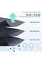 12 dust bags for Eufy X8 Pro/X10 Pro Omni robotic vacuum cleaners, complete with accessories, spare dust bags, and vacuum cleaner bags. - 4