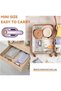 Travel Iron - Mini Steam Iron - Clothing Care - 2-in-1 Steam Dryer - 50ml Water Tank - Purple - 2