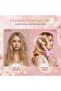 Portable curling iron with plug - Pink - 3