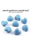 Ceramic Knobs - Furniture Knobs - Unique Design - Light Blue - Children - Perfect for Cabinets and Drawers - 5