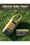 Waterproof Solar & Hand-Crank LED Carabiner Flashlight for survival & hiking. - 2
