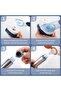 Suitable for Dish Brush Water Reservoir Adjustable Liquid Dispenser 4 Heads Stand 28.5cm Blue - 4