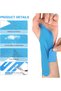 12-pack pre-cut kinesiology tape, suitable for wrists, elastic, waterproof, breathable sports tape, supports muscles and joints. - 3