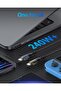 240W USB C to USB C Cable[1.2m],Fast Charging USB C Cable with LED Display for MacBook Pro,lPhone15/15Pro/15ProMax,Galaxy S23+/S23Ultra/S22Ultra,etc,Transparent Shell,(Black) - 7