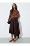 Pack of 2 - Long Sleeves Round Neck Ruched Fitted Knit Top - 3
