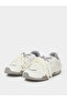 White Contrast Sole Lace Up Sneakers with Pull Tab - 2