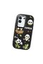 Vivo Y29 Compatible Case Camera Protector Black Silicone Couple Phone Case Panda Pattern - 3