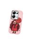 Redmi Note 13 Pro 4g Compatible Case Camera Protector Pink Silicone Couple Phone Case Girl Patterned - 3