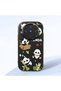 Vivo X300 Compatible Case Camera Protector Black Silicone Couple Phone Case Panda Pattern