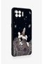 Oppo Reno 4 Lite Compatible Space Astronaut Patterned Silicone Case - 3