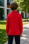 3-Pack Premium School Polo Collar 100% Cotton Boys' School T-Shirt Long Sleeve 8-16 Years |   Children's School Uniform Polo Collar Basic T-Shirt Unisex Long Sleeve Soft Textured Breathable Fabric - 4