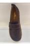 Genuine Leather Suede Rubber Sole Velcro Strap Casual Women's Shoes - 4