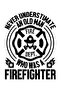 تي شيرت رجالي كبير الحجم مطبوع عليه "Old Firefighter Never Underestimate" - 4