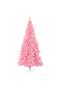 Artificial Christmas Tree with Stand Pink 210 cm PVC - 2