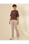 Senior Girls Brown Fit and Flare Pants - 5