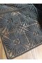 Saray Black Tulle Luxury Tablecloth with Embroidery 155X225 - 4