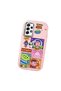 Pink Silicone Case with Shock-Absorbing Camera Protections Compatible with Samsung Galaxy A52/A52S - 3