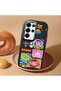 Black Silicone Case Compatible with Samsung Galaxy S25 Ultra with Shock-Absorbing Camera Protections - 2