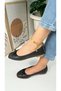 Daily Women's Ballerina Shoes Oval Toe Bow Comfortable Mold Serrated Sole Ballerina Shoes 112 - 4