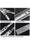 Heavy Duty Ball Bearing Drawer Slides, Steel Cabinet Rails, Full Extension (20 Inch) - 4
