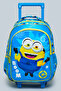 5 Pack Minions Print Trolley Backpack Set - 16" - 3