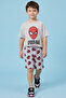 2 Pack Spiderman Printed Shorts with Drawstring Waist - 3