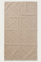 La Notte Flora King Velvet Shower Towel Light Beige 70X150 cm - 4