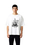 Music Guitar Rock Hand Art Printed Men's Oversize T-Shirt